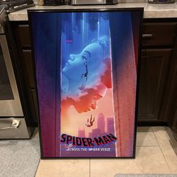 Spider Man 2023 Movie Poster, Spider-Man Across the Spider-Verse Movie Poster, Movie Poster Wall Art, Spider Man Fan Gif
