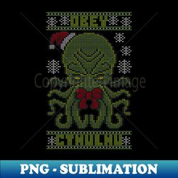 Obey Cthulhu Sweater - Signature Sublimation PNG File - Stunning Sublimation Graphics