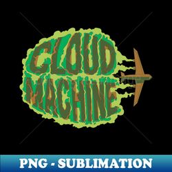 Cloud machine - Retro PNG Sublimation Digital Download - Perfect for Creative Projects