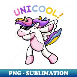 Colorful Unicorn Cool Dancing Street Style - Premium PNG Sublimation File - Spice Up Your Sublimation Projects