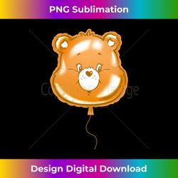 care bears classic cutie tenderheart bear big face balloon long sleeve - bohemian sublimation digital download - customize with flair