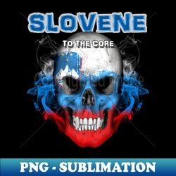 To The Core Collection Slovenia - Modern Sublimation PNG File - Spice Up Your Sublimation Projects