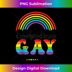 Rainbow Pride Sounds Gay I'm In Equality Pride Month Tank To - Contemporary PNG Sublimation Design - Animate Your Creative Concepts
