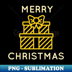 merry gift christmas - special edition sublimation png file - boost your success with this inspirational png download