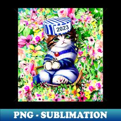 Cute and Funny Convict Kitty - Professional Sublimation Digital Download - Spice Up Your Sublimation Projects