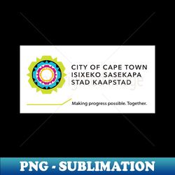 Cape Town Flag - PNG Transparent Sublimation File - Vibrant and Eye-Catching Typography