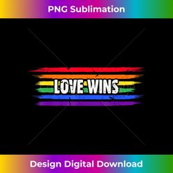 Love Wins Be Yourself Month Rainbow LGBTQ Equality Gay P - Sophisticated PNG Sublimation File - Spark Your Artistic Genius