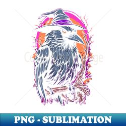 witch crow - Artistic Sublimation Digital File - Unleash Your Creativity