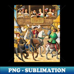 Medieval Joust - Digital Sublimation Download File - Capture Imagination with Every Detail