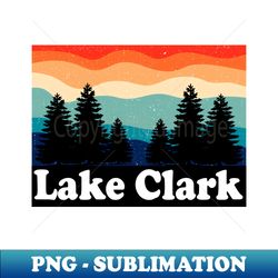 Lake Clark National Park and Preserve - Alaska - Vintage Sublimation PNG Download - Revolutionize Your Designs