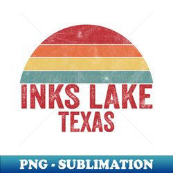 Inks Lake State Park Texas - High-Resolution PNG Sublimation File - Unlock Vibrant Sublimation Designs