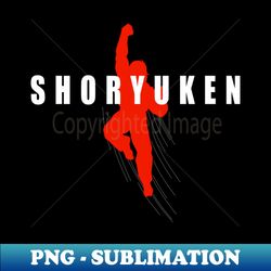 Ryu Air Shoryuken Fighter Video Game - Elegant Sublimation PNG Download - Transform Your Sublimation Creations