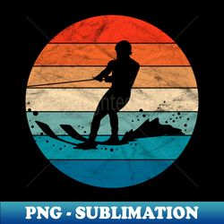 Waterski - PNG Transparent Sublimation Design - Perfect for Personalization