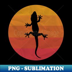 Gecko - Decorative Sublimation PNG File - Perfect for Creative Projects