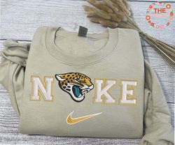 NIKE NFL Jacksonville Jaguars Embroidered Sweatshirt, NIKE NFL Sport Embroidered Sweatshirt, NFL Embroidered Shirt