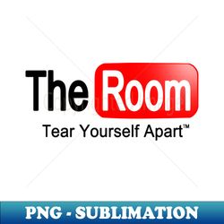 The Room Tommy Wiseau Youtube Logo - Instant PNG Sublimation Download - Bold & Eye-catching