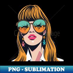 Indie Girl - Instant PNG Sublimation Download - Revolutionize Your Designs