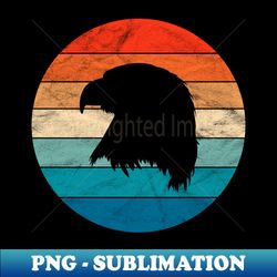 Eagle Head - High-Resolution PNG Sublimation File - Boost Your Success with this Inspirational PNG Download
