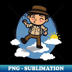 Cute Sunny Heaven Cartoon - Digital Sublimation Download File - Perfect for Creative Projects