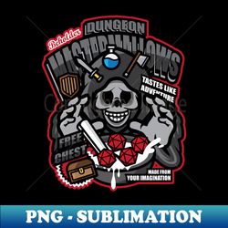 Dungeon Mastermallows - Retro PNG Sublimation Digital Download - Boost Your Success with this Inspirational PNG Download