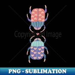 Love Bug Beetles - Modern Sublimation PNG File - Revolutionize Your Designs