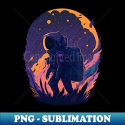 An Astronauts Journey - Unique Sublimation PNG Download - Perfect for Creative Projects