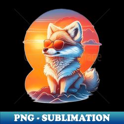 Always cool wolf - PNG Transparent Sublimation File - Create with Confidence