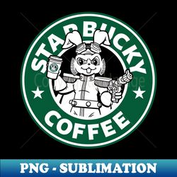 Bucky O Hare Starbucky Coffee Superhero 90S Cartoon - PNG Transparent Digital Download File for Sublimation - Unlock Vibrant Sublimation Designs