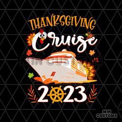 Retro Thanksgiving Cruise Trip 2023 PNG Download File