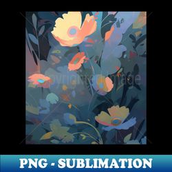 Flowers - Retro PNG Sublimation Digital Download - Add a Festive Touch to Every Day