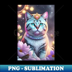 Little Princess British Shorthair - PNG Transparent Digital Download File for Sublimation - Boost Your Success with this Inspirational PNG Download