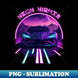 Neon Nights Neon Design - Elegant Sublimation Png Download - Defying The Norms