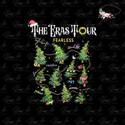 The Eras Tour Taylor Christmas Tree Albums SVG Cricut Files