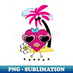 Heart on Island - Signature Sublimation PNG File - Transform Your Sublimation Creations