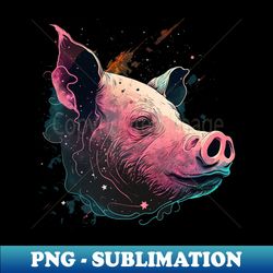 pig - PNG Transparent Digital Download File for Sublimation - Perfect for Sublimation Art