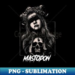 The Priestess Mastodon - Stylish Sublimation Digital Download - Capture Imagination with Every Detail