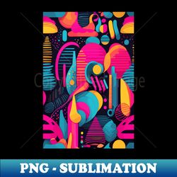 Abstract Pattern - Sublimation-Ready PNG File - Unleash Your Inner Rebellion