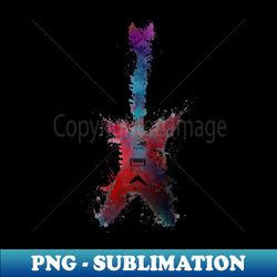 Guitar music art guitar music - Elegant Sublimation PNG Download - Perfect for Personalization