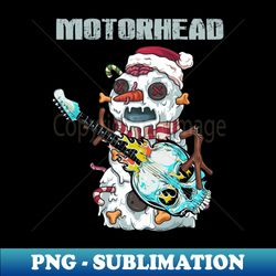 MOTORHEAD BAND XMAS - PNG Transparent Sublimation Design - Capture Imagination with Every Detail