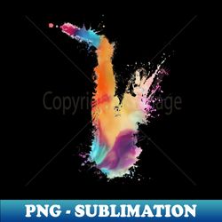 saxophone music art saxophone - creative sublimation png download - defying the norms