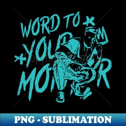 Vanilla Ice Blu Word - Exclusive PNG Sublimation Download - Spice Up Your Sublimation Projects