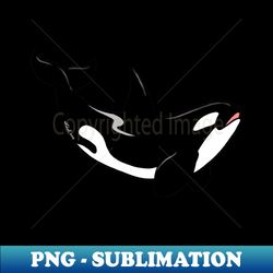 Happy Killer Whale - Creative Sublimation PNG Download - Create with Confidence
