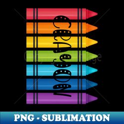 any color crayon box halloween - aesthetic sublimation digital file - unleash your inner rebellion