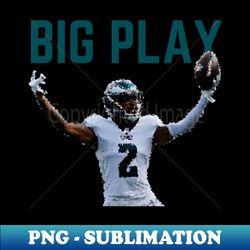 Darius Slay - Big Play Slay Green - Sublimation-Ready PNG File - Stunning Sublimation Graphics