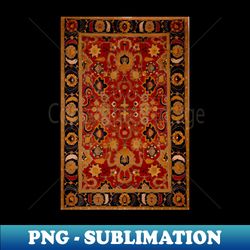 17th Century Safavid Persian Carpet Pattern - Signature Sublimation PNG File - Unleash Your Creativity