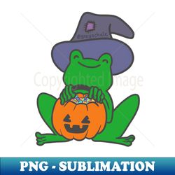 Ribbit or Treat - Signature Sublimation PNG File - Perfect for Personalization