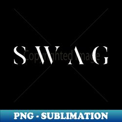 SWAG - Decorative Sublimation PNG File - Enhance Your Apparel with Stunning Detail