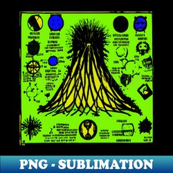 Scientific Diagram of Folk Horror Figure 5 - Digital Sublimation Download File - Spice Up Your Sublimation Projects