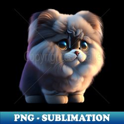 Adorable Cool Cute Cats and Kittens 45 - Creative Sublimation PNG Download - Capture Imagination with Every Detail