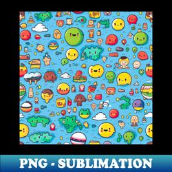 Retro Emoji Design - Professional Sublimation Digital Download - Perfect for Sublimation Mastery